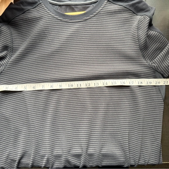 Lululemon Athletica Men’s Hyper Stripe Black Velocity Long Sleeve Top size L - Picture 13 of 13